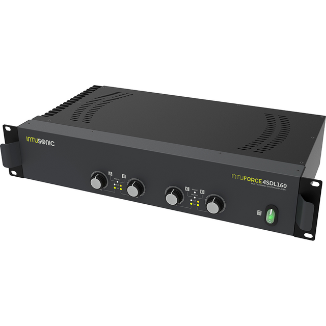 Intusonic IntuForce 4SDL160 4 x 150W Stereo Amplifier - thumbnail image 3