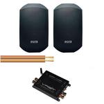 Mask 4 Outdoor speaker kit with amplifier and cable