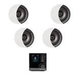 Bluetooth Amp With 2 Pairs Of OSD 6.5" Ceiling Speakers