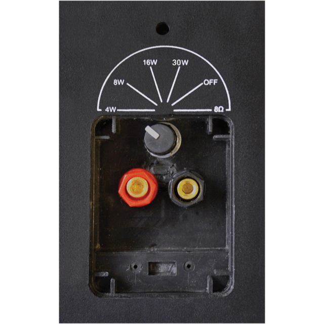 Eagle 100 V Line 8 Ohm 6.5" Wall Speaker With Bracket - thumbnail image 3