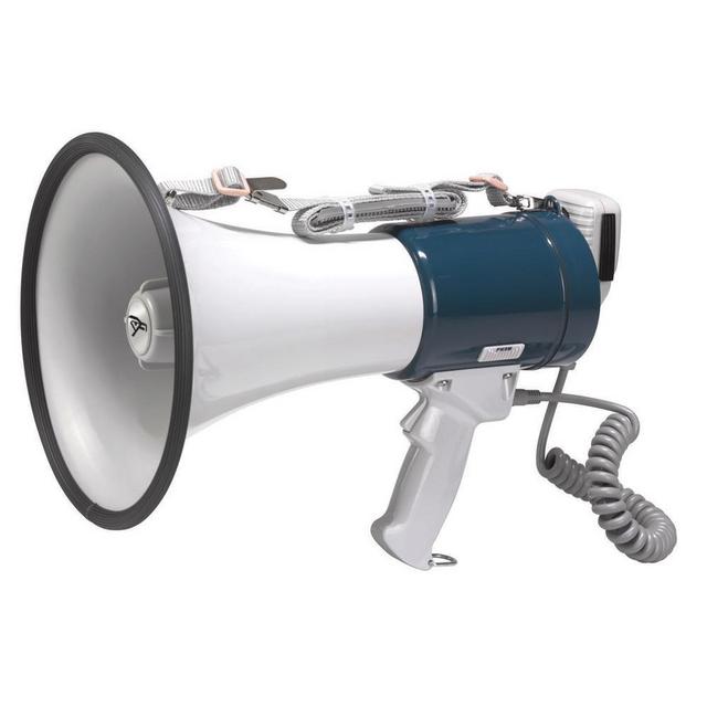 Hand Held 35W Megaphone with Hand Microphone and Shoulder Strap