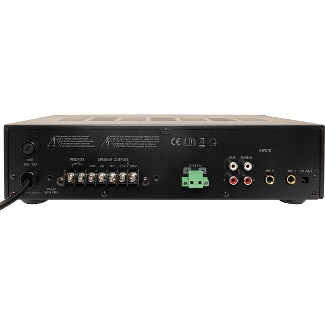 Eagle 60W 100V Line Amplifier With USB/FM And Bluetooth - thumbnail image 2
