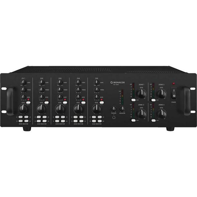 PA-12040 4 x 120W 4 Zone Mixer Amplifier 100V 4/8 Ohm