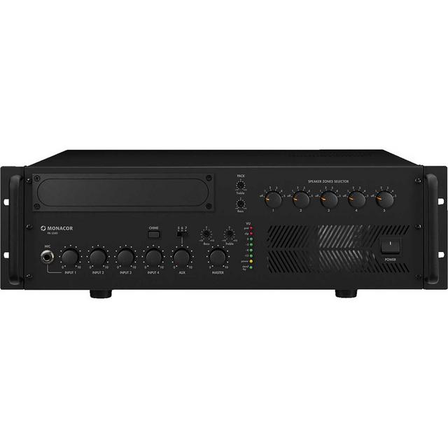 PA-5240 5-Zone Mono PA Mixing Power Amplifier 1 Channel x 240WRMS