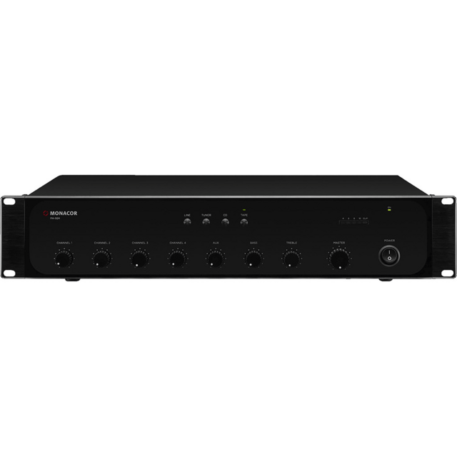 Monacor PA-924 100V Mixing Amplifier 1 X 240W
