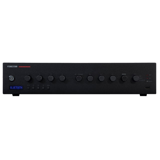 Fonestar PROX-240Z 4-Zone 240W Amplifier with Bluetooth