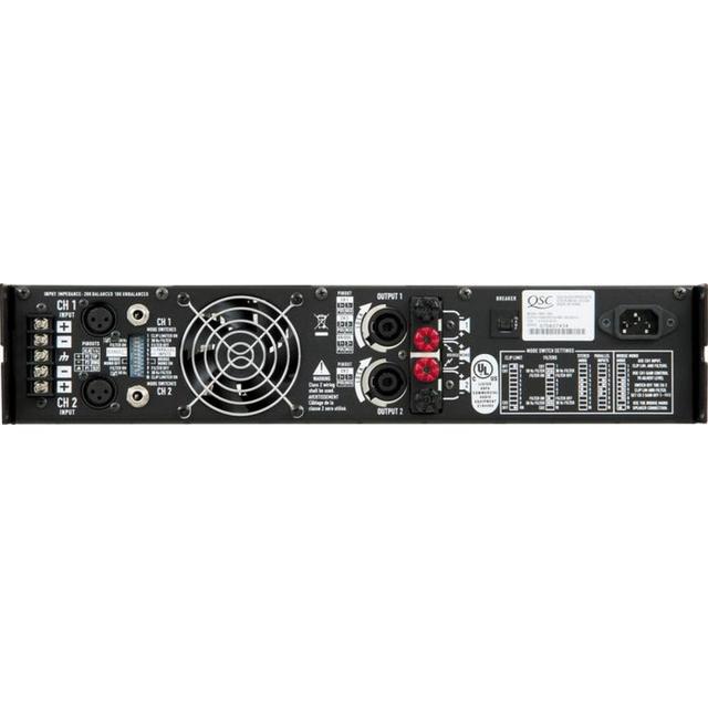QSC RMX1450 Power Amplifier 2x700W @2ohms 2U - thumbnail image 2