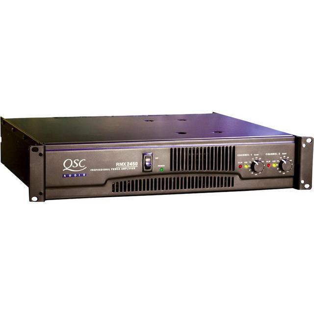QSC RMX2450 Power Amplifier 2x1200W @ 2ohms 2U - thumbnail image 2