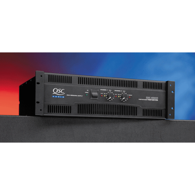 QSC RMX4050 Power Amplifier 2x2000W @ 2ohms 3U - thumbnail image 3