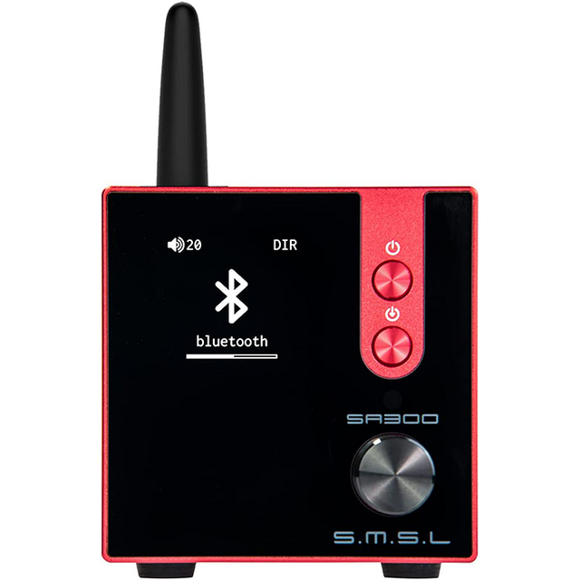 SMSL SA300 Hifi Amplifier USB Bluetooth 2 x 80W - Black - thumbnail image 5