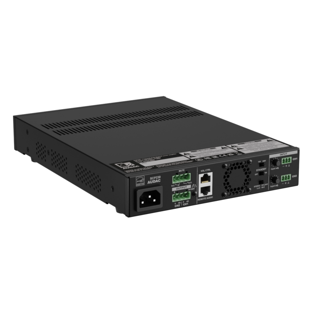 Audac SCP230 Power Amplifier 2 x 300W @ 4 Ohm - 600W @ 70/100V - thumbnail image 3