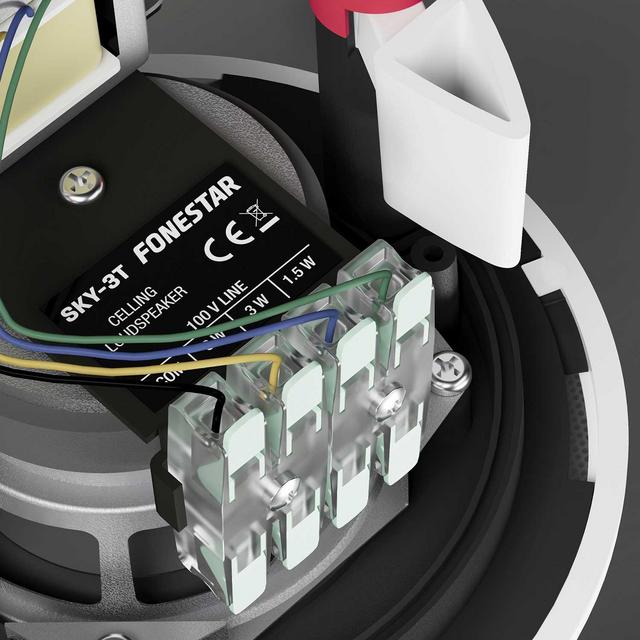 Fonestar SKY-3T 100V Line Ceiling Speaker - 3" 6 W - thumbnail image 7