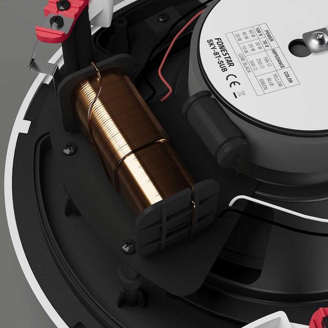 Fonestar SKY-8T-SUB 100V In-Ceiling Subwoofer - 60W - thumbnail image 5