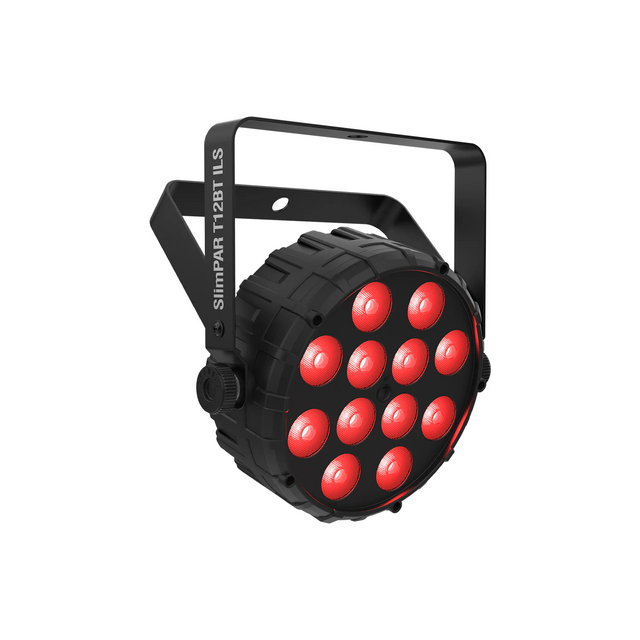 Chauvet SlimPAR T12BT ILS PAR Can Light On Red