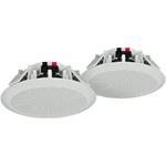 Water Resistant Humidity Proof Ceiling Speakers 4 Ohm 80W Max - Pair