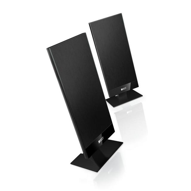 KEF T101 Ultra Slim HiFi Home Theatre Satellite Speakers (Pair)