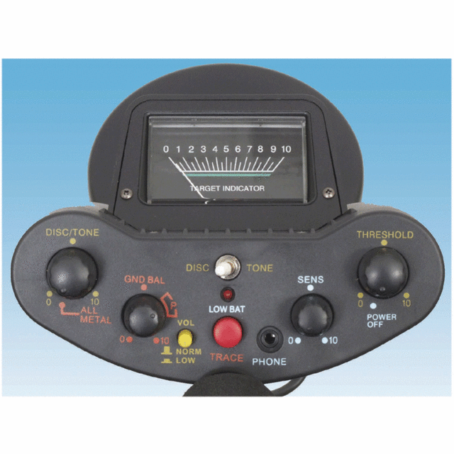 Altai Treasure Seeker 6 Professional Waterproof Metal Detector Controls - thumbnail image 2
