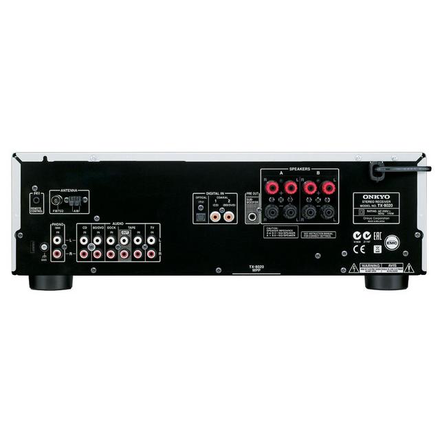 Onkyo TX-8020 Stereo Receiver with AM/FM Radio - thumbnail image 2