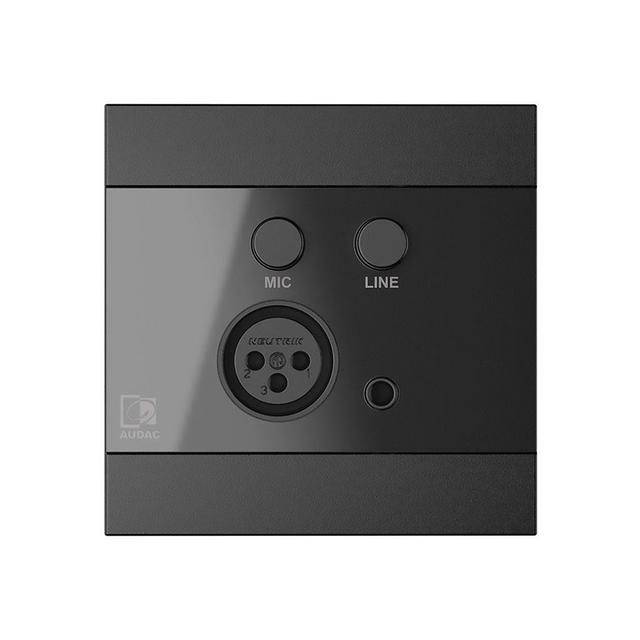 Audac WP210 Mic/Line Wall Panel for ARES5A - thumbnail image 2