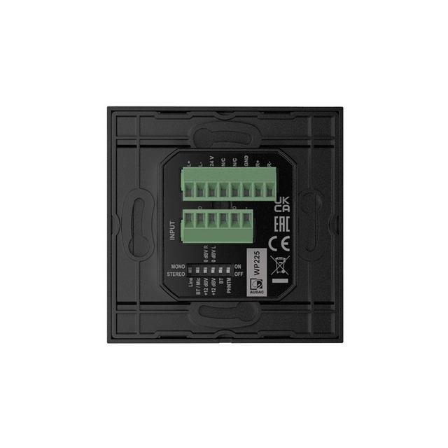Audac WP225 Mic/Line & Bluetooth Wall Panel for ARES5A - thumbnail image 4