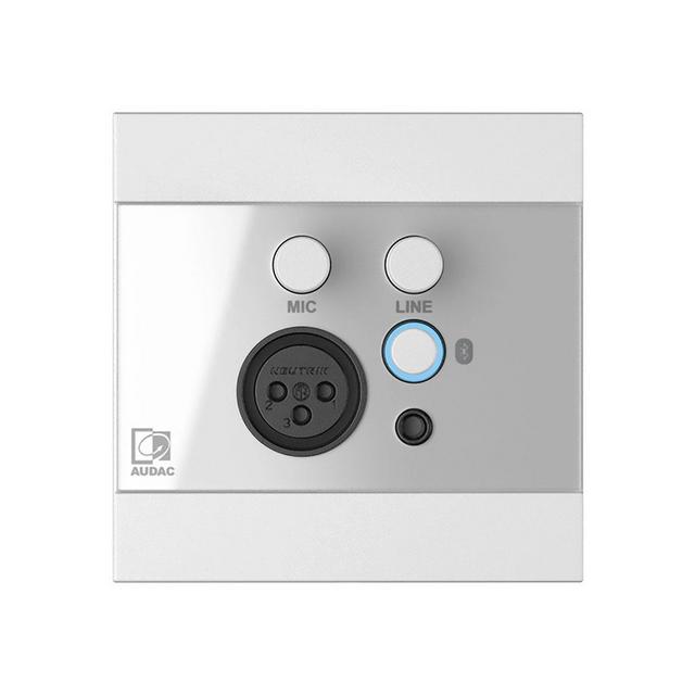 Audac WP225 Mic/Line & Bluetooth Wall Panel for ARES5A - thumbnail image 2