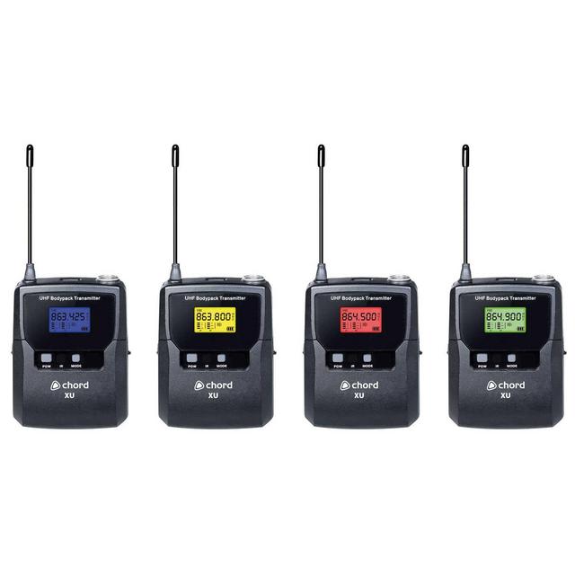 Quad Wireless Headset & Tie Clip and Microphone System - thumbnail image 4