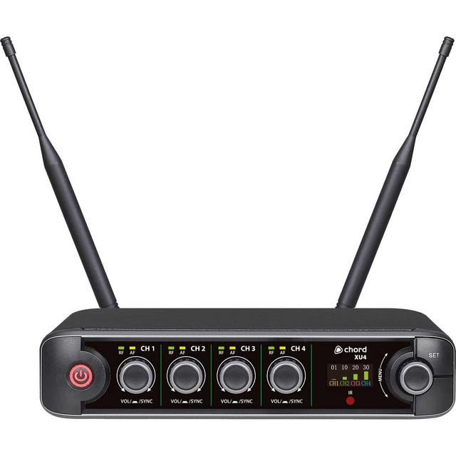 Quad Wireless Headset & Tie Clip and Microphone System - thumbnail image 2