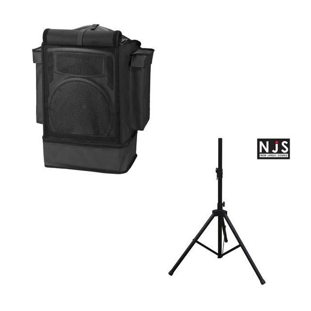 TXA1020 Quad Portable PA System with 4 x Hand Held Microphones - thumbnail image 3
