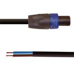 4 Pole Speakon Plug to Open End - <b>Various Lengths</b>