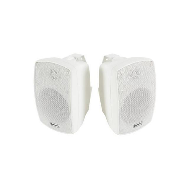 Indoor/Outdoor 4Inch Wall Mount Speakers 30WRMS - Pair - thumbnail image 1