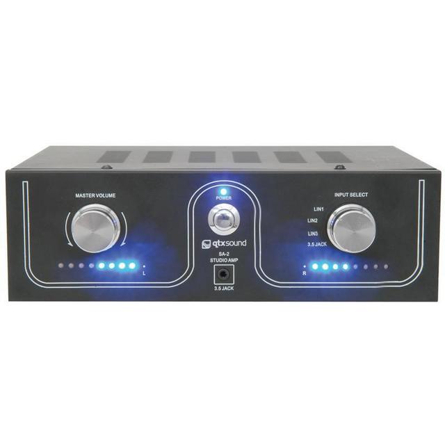 QTX SA-2 Stereo Amplifier 2 x 25W RMS - thumbnail image 1