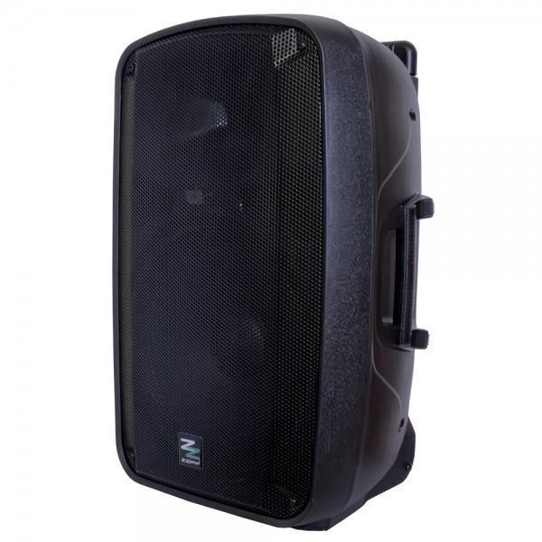 ZZiPP 12" Portable PA System With 2 x VHF Wireless Mic - thumbnail image 1