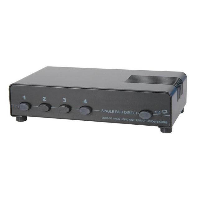 4 Way Protected Loudspeaker Switcher - thumbnail image 1