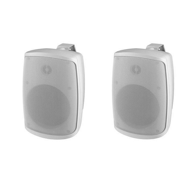 Monacor WALL-04T 2-Way Indoor/Outdoor Speaker - Pair - 100V