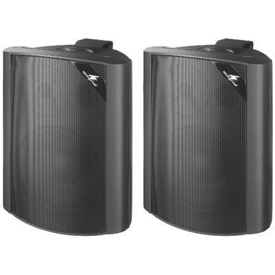 MKS-88 Pair Of 8ohm 85w RMS 2-way Speaker Set Black or White - thumbnail image 1