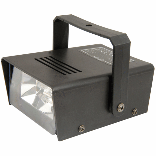 20W Mini Strobe Black Housing And Mounting Bracket - thumbnail image 1