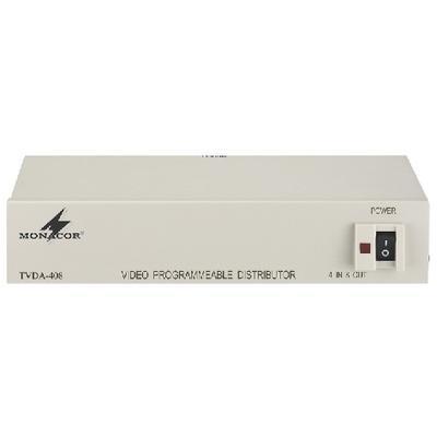 TVDA-408 4 In 8 Out Video Distribution Amplifier BNC - thumbnail image 1