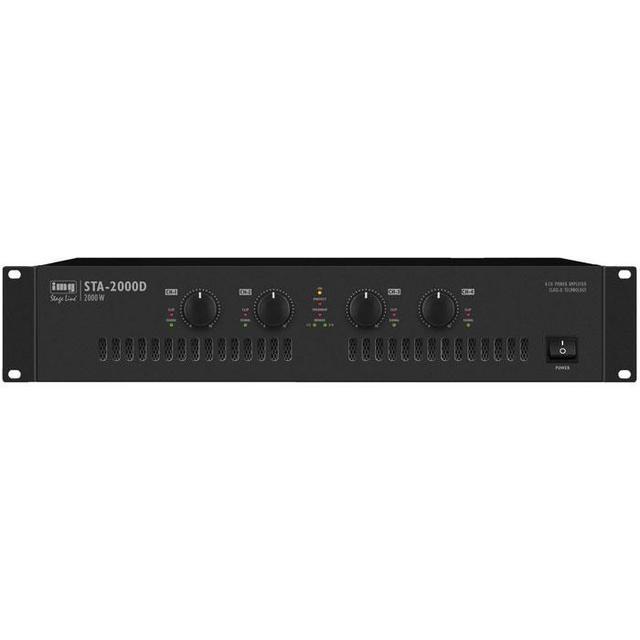 IMG Stageline STA-2000D Digital Amplifier 4 x 280W RMS - thumbnail image 1