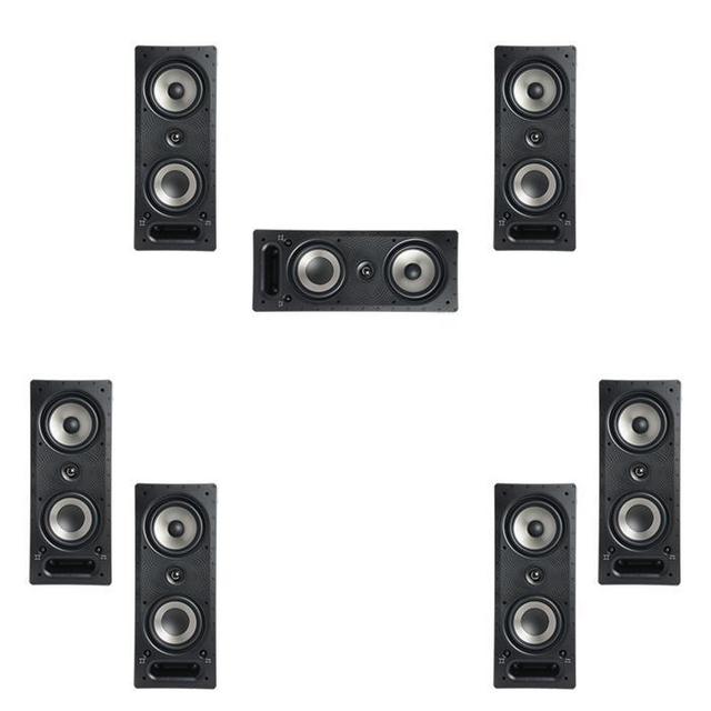 Polk Audio 7.x In Wall Speaker Pack - thumbnail image 1