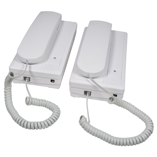 2 Station Telephone Style Intercom System