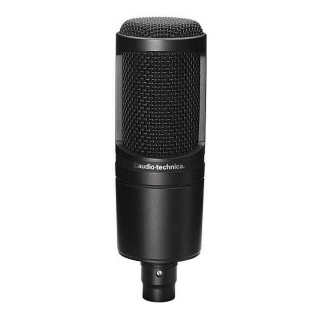 Audio Technica AT2020 Cardioid Condenser Microphone - thumbnail image 1
