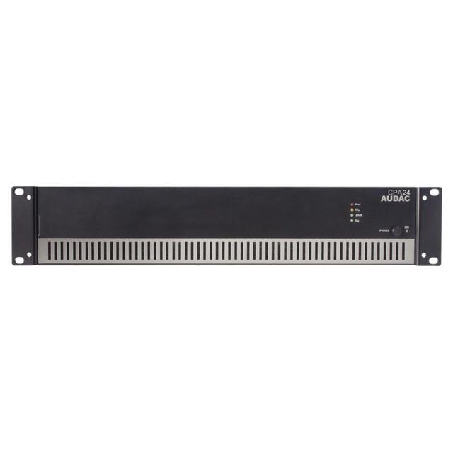 Audac CPA24 240W 100V / 70V / 4 Ohm Slave PA Amplifier - thumbnail image 1