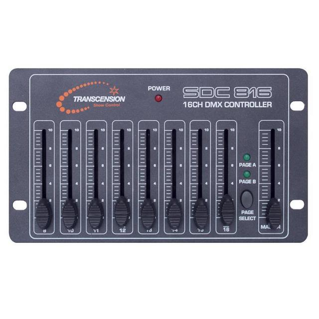 Transcension SDC 816 16-Channel DMX Controller - thumbnail image 1
