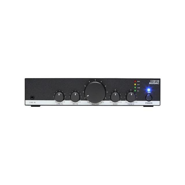 Audac COM108 PA Amplifier 80W 100V - thumbnail image 1