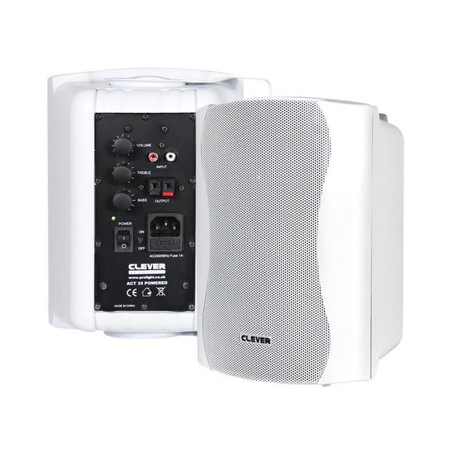 Clever Active Wall Mount Speakers 2 x 25W - thumbnail image 1