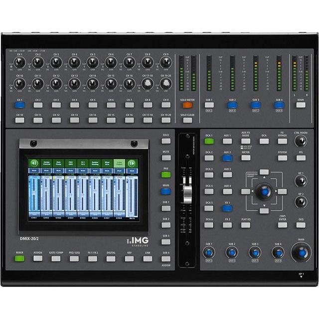 IMG Stageline DMIX-20/2 20ch Digital Mixer - thumbnail image 1