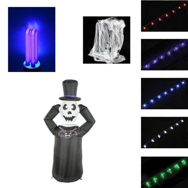 Halloween Party Pack With 4ft Inflatable Headless Ghoul - thumbnail image 1