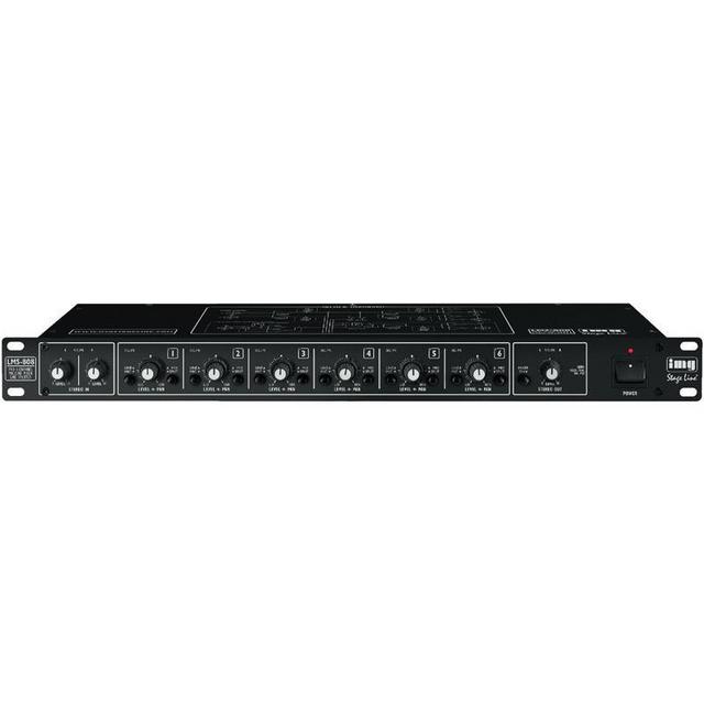 LMS-808 Balanced Microphone Line Mixer / Line Splitter