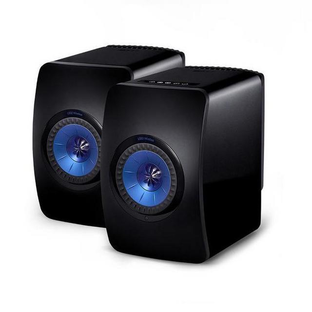 KEF LS50 Wireless Bookshelf Speakers - Pair - thumbnail image 1