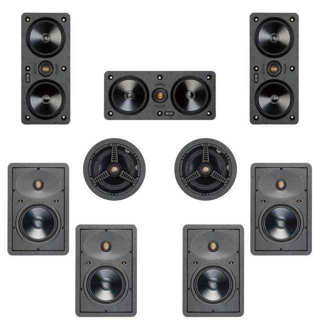 Monitor Audio (200 Series) 7.x.2 Ceiling Speaker Pack ATMOS Ready - thumbnail image 1